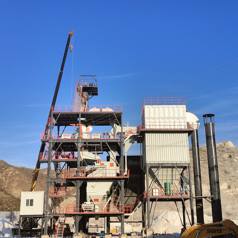 干法制砂樓，不受水源環(huán)境限制，一年四季都可生產(chǎn)